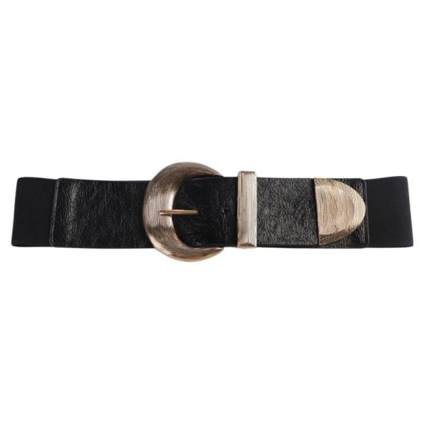 METAL U BUCKLE ELASTIC BELT