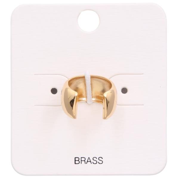 WIDE METAL EAR CUFF