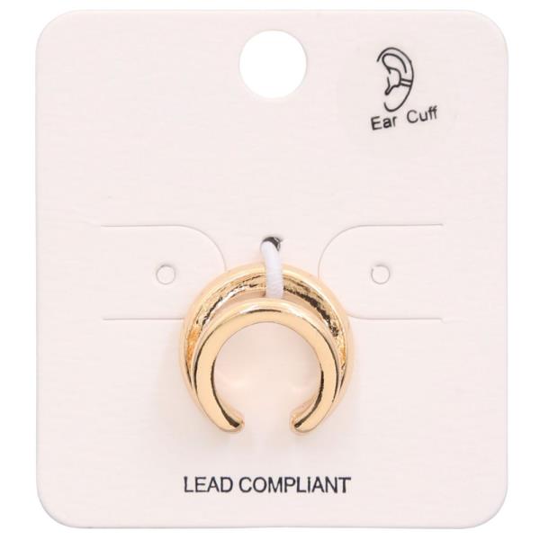 DOUBLE METAL EAR CUFF