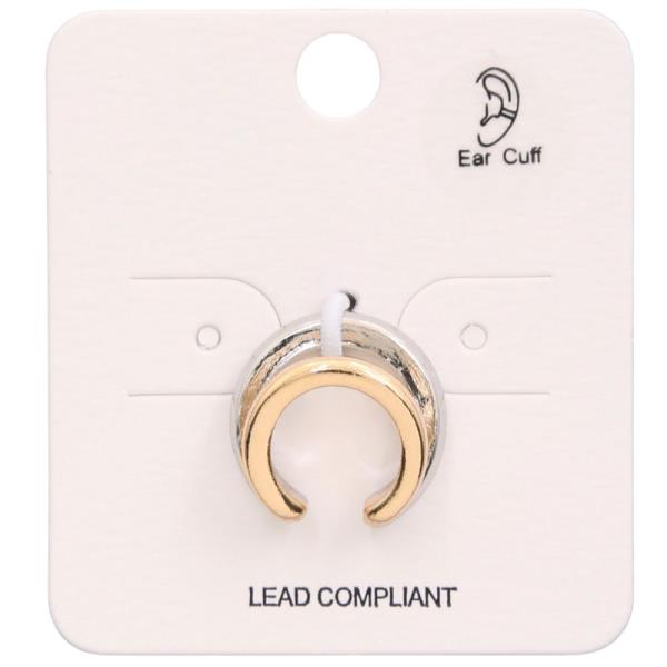 DOUBLE METAL EAR CUFF