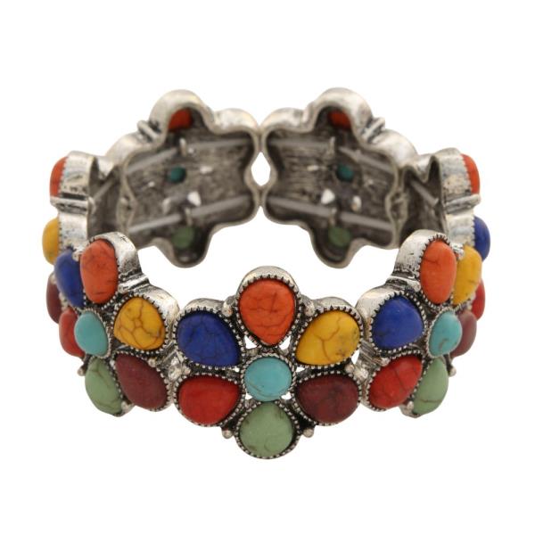 WESTERN STYLE FLOWER BRACELET