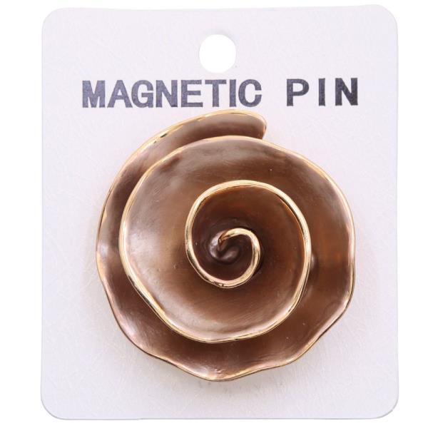 SWIRL MAGNETIC PIN