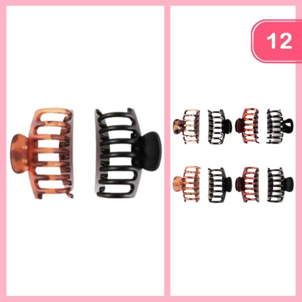 HAIR CLAW CLIP (12 UNITS)