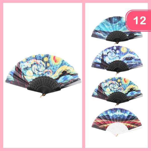 HAND  FAN (12 UNITS)