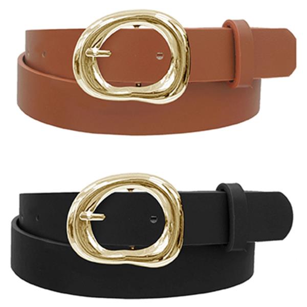 ORGANIC CIRCLE BUCKLE BELT
