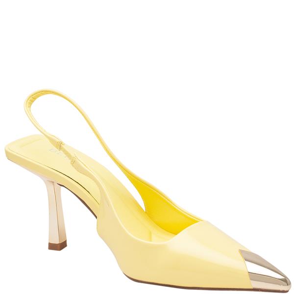 SLINGBACK HEELS W METAL FRONT AND HEEL 12 PAIRS