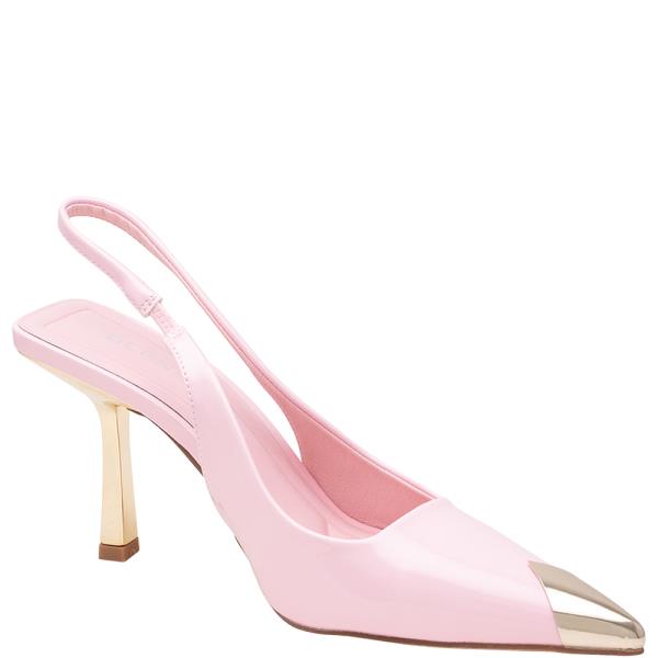 SLINGBACK HEELS W METAL FRONT AND HEEL 12 PAIRS