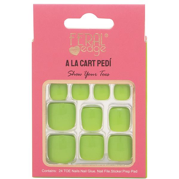 FERAL EDGE A LA CART PEDI SHOW YOUR TOES NAIL DECORATION SET