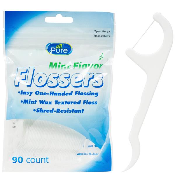 PLASTIC FLOSS PICKS PACK SET