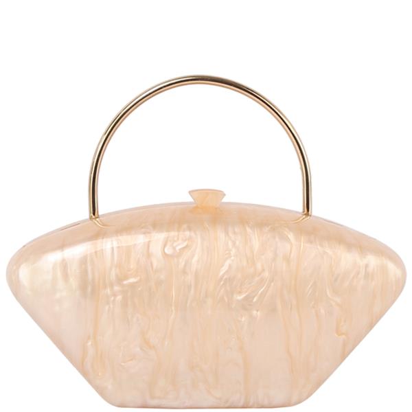 ELEGANT ACRYLIC EVENING CLUTCH BAG