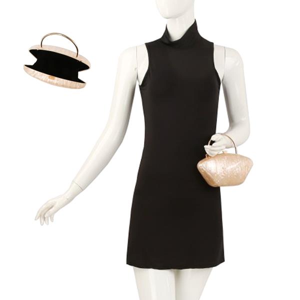 ELEGANT ACRYLIC EVENING CLUTCH BAG