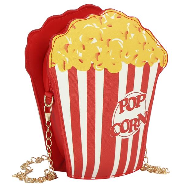 POPCORN PRINTED CROSSBODY BAG