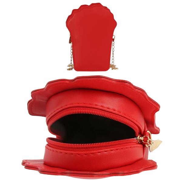 FRENCH FRIES PRINT CROSSBODY BAG