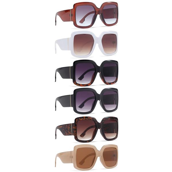 CHIC SQUARE SUNGLASSES 1DZ