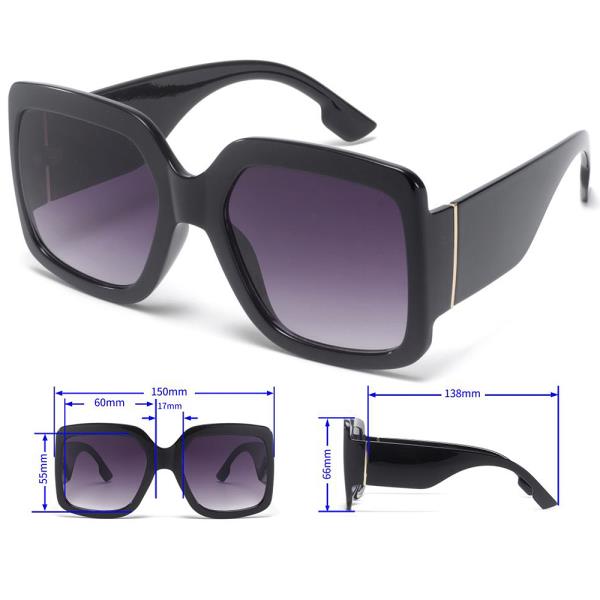 CHIC SQUARE SUNGLASSES 1DZ
