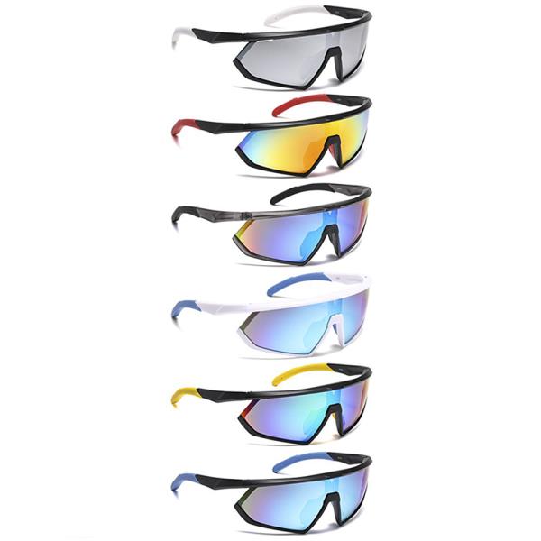 MODERN SPORTS SHIELD SUNGLASSES 1DZ