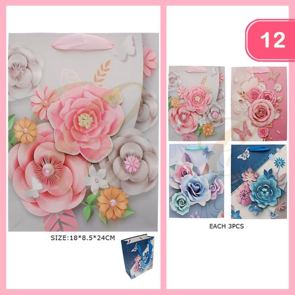 FLOWER GIFT BAG (12 UNITS)