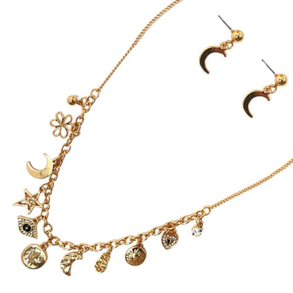 MULTI CHARM NECKLACE