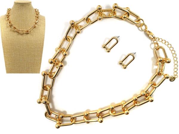 U LINK METAL NECKLACE