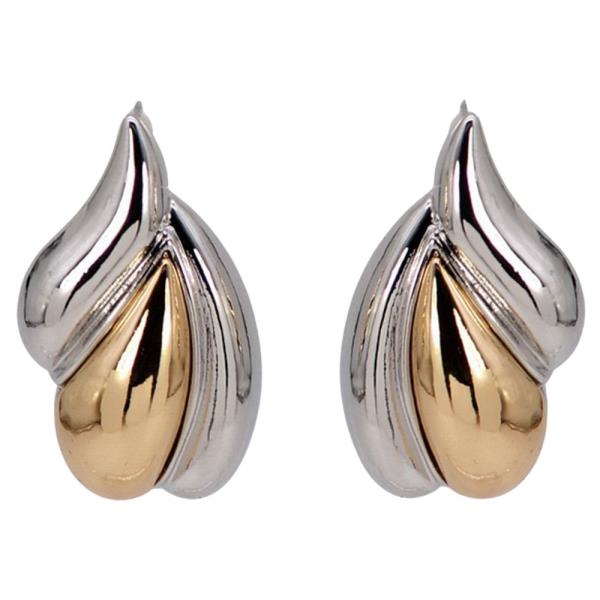 METAL TEARDROP POST EARRING