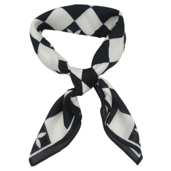 ASTRA CHECK MIX PRINT SCARF