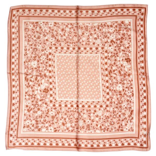 POLKA DOT FLORAL FLOWER PAISLEY BORDER PRINT SCARF