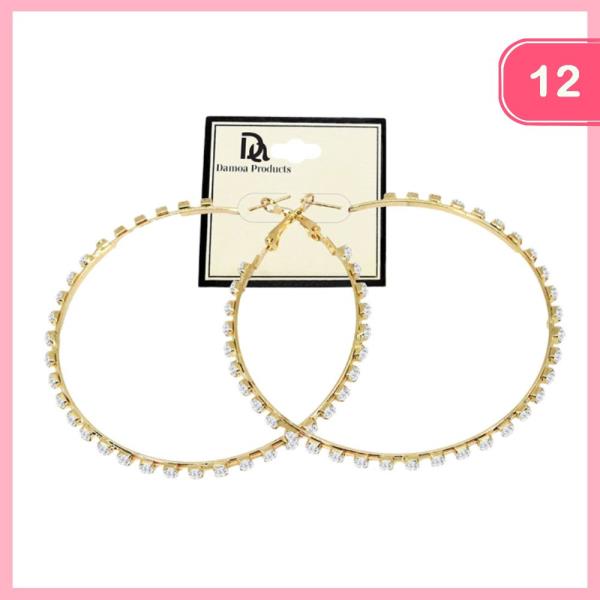 HOOP EARRING (12 UNITS)