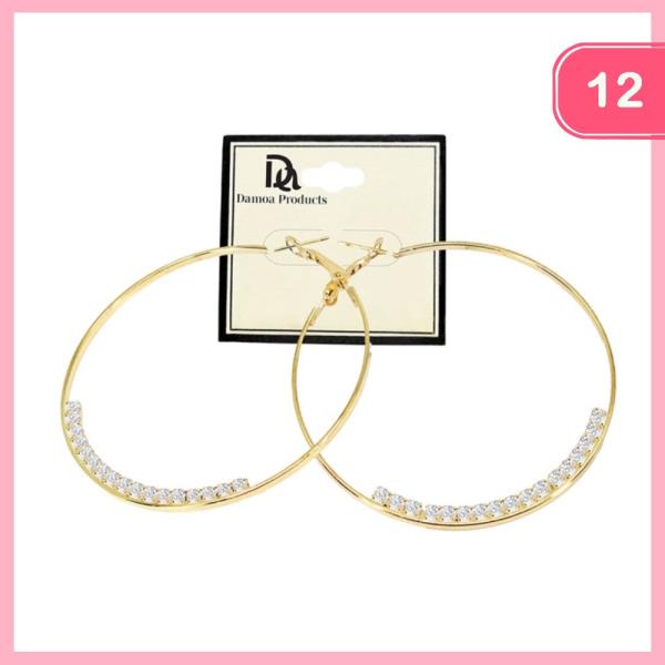 HOOP EARRING (12 UNITS)