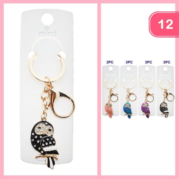 OWL KEYCHAIN (12 UNITS)