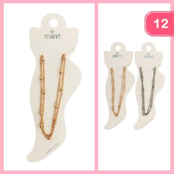 LAYERED ANKLET (12 UNITS)