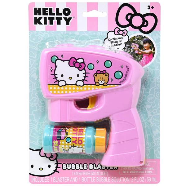 HELLO KITTY LARGE BUBBLE BLASTER GUN