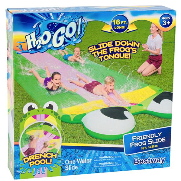 BESTWAY H2OGO FROG WATER SLIDE