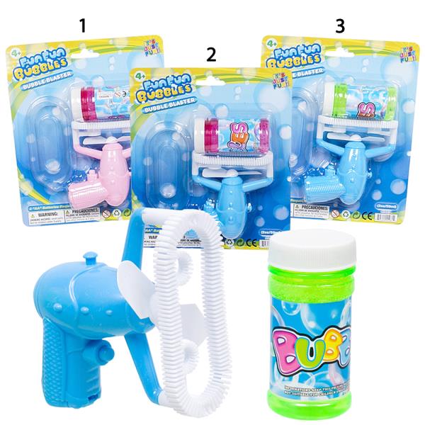 BUBBLE SOAP TOY BLASTER