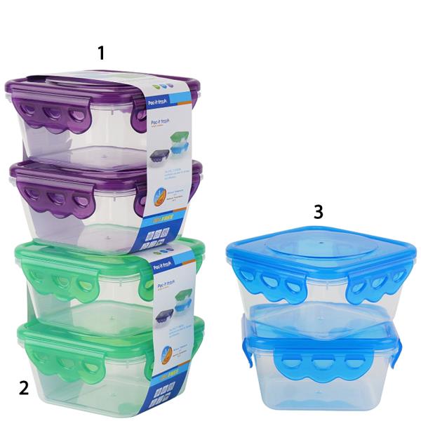 2PC PAC IT FRESH FOOD CONTAINER