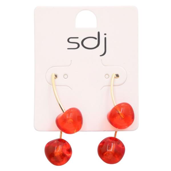SDJ CHERRY EARRING