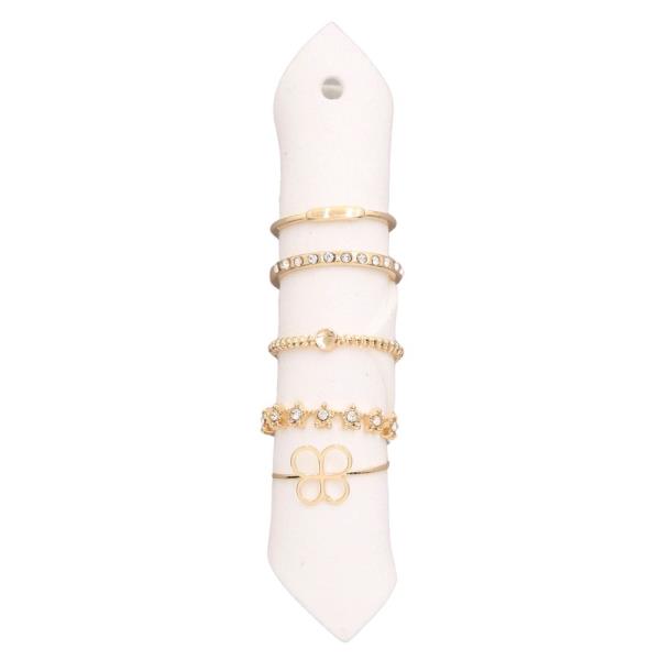 MULTI METAL RING SET