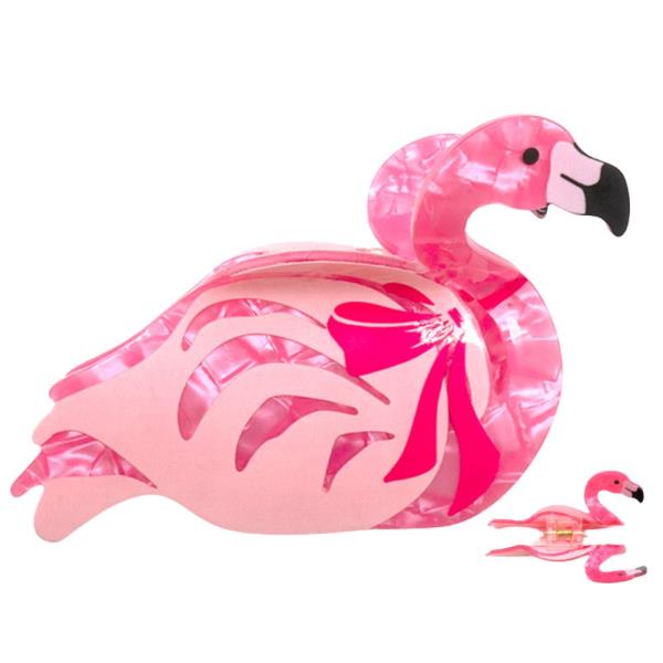 FLAMINGO CLAW HAIR CLIP