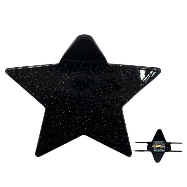 GLITTER STAR CLAW HAIR CLIP