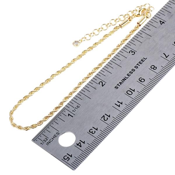 METAL CHAIN ANKLET