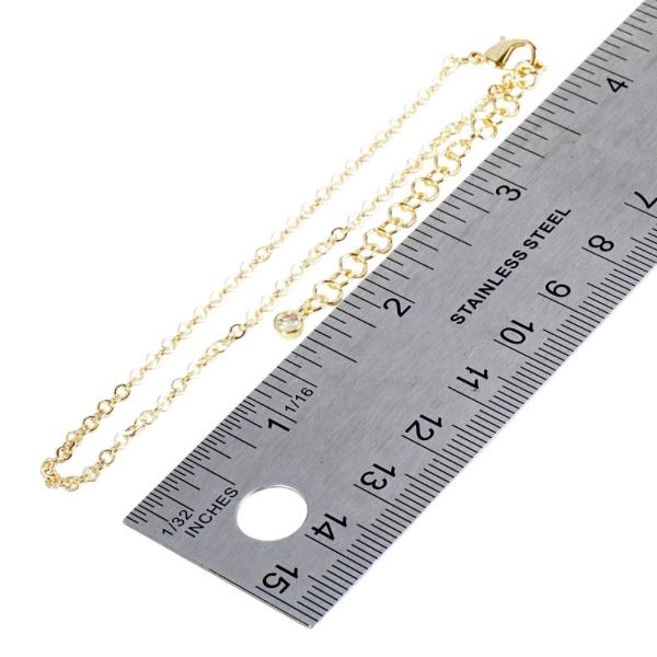 METAL CHAIN ANKLET