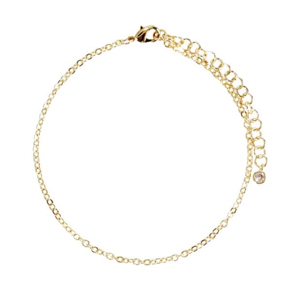 METAL CHAIN ANKLET