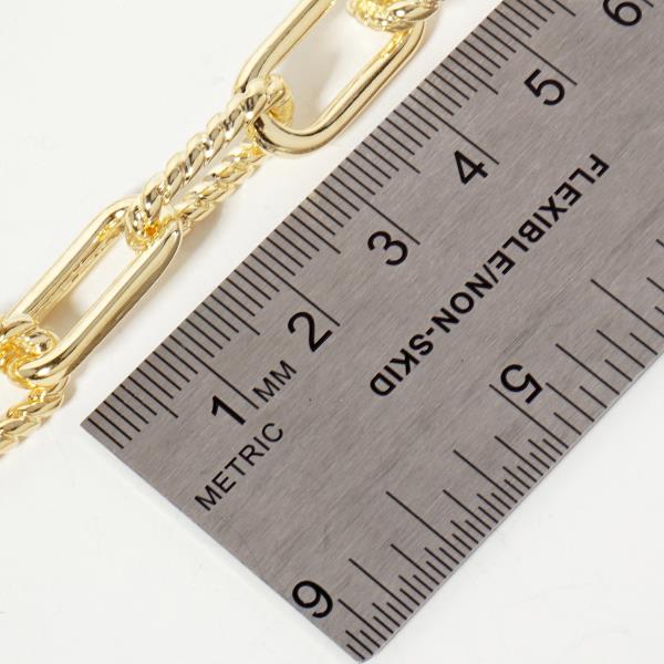 MIX METAL CHAIN NECKLACE
