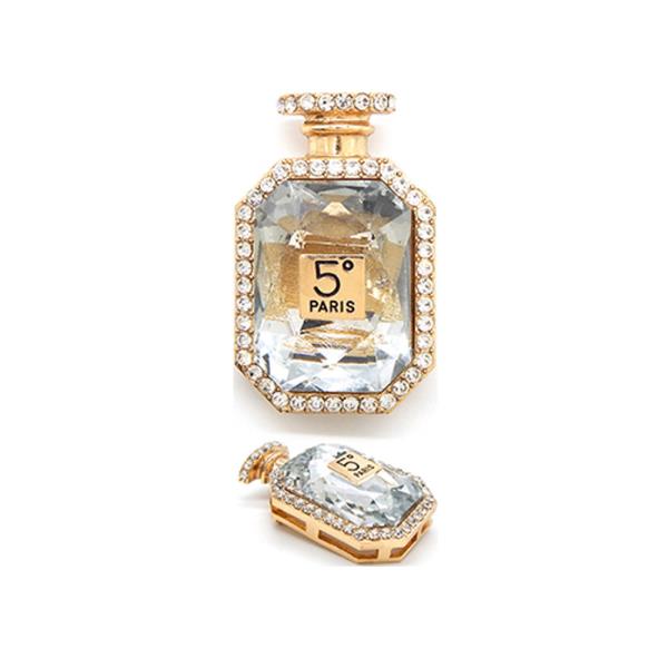 PERFUME BOTTLE BROOCH