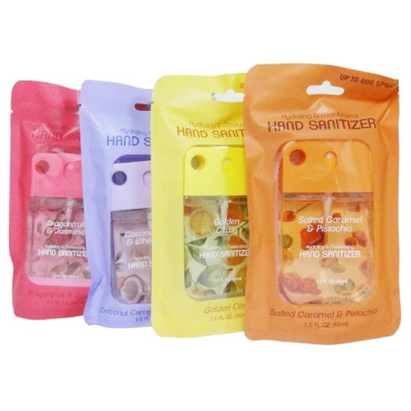 WISH HAND SANITIZER 1.5 OZ IN BAG ASST (12 UNITS)