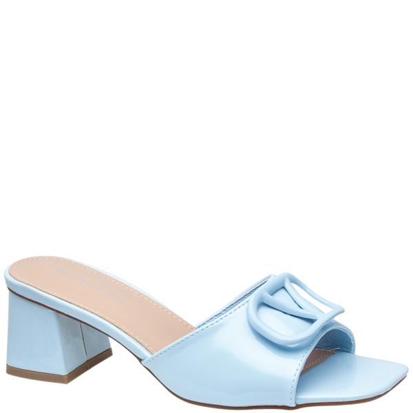 V LOGO MID LOW HEEL BAND SANDAL 12 PAIRS