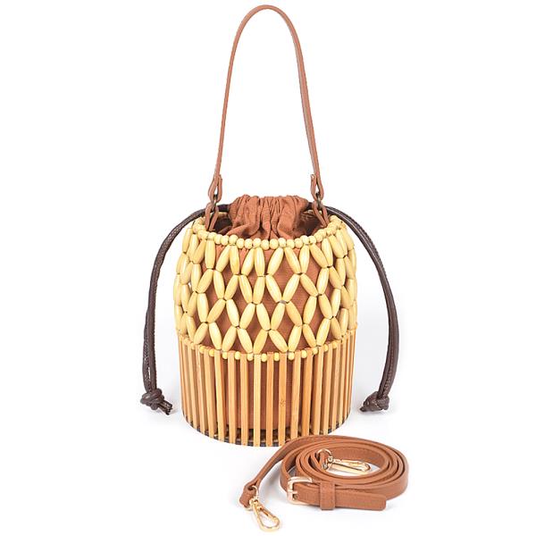 HANDMADE BAMBOO CLUTCH BAG