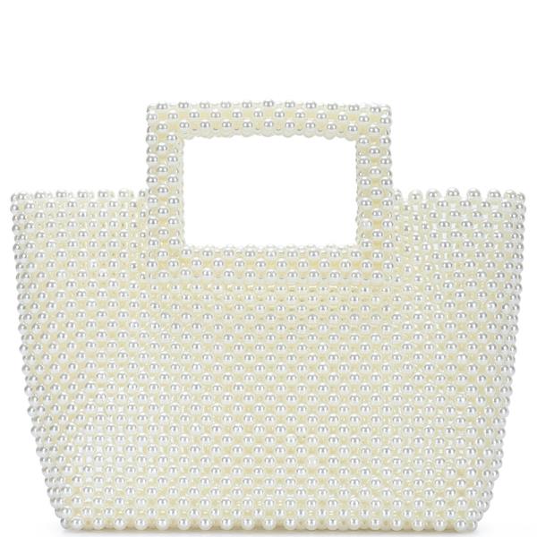 PEARL HANDLE TOTE BAG