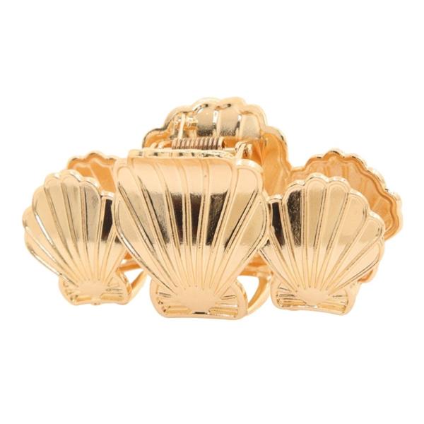 SEASHELL METAL CLAW HAIR CLIP