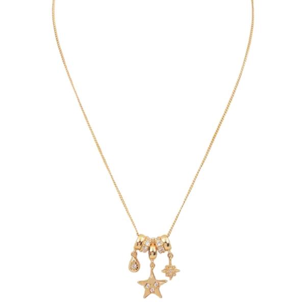 RONDELL STAR CHARM PENDANT NECKLACE
