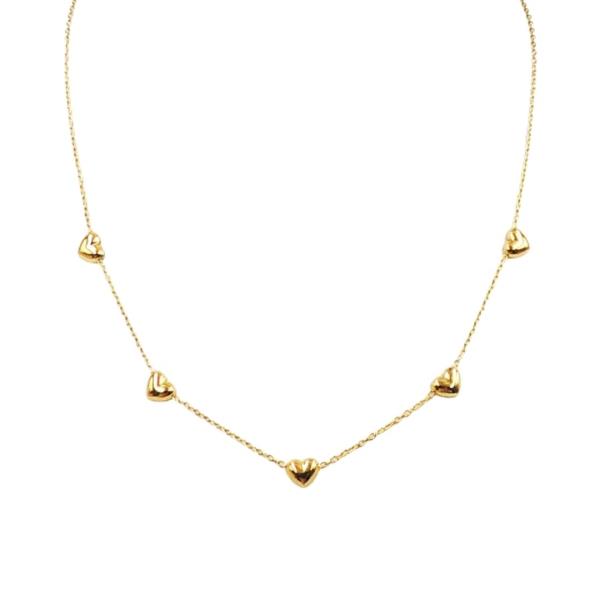 HEART STATION CHAIN NECKLACE